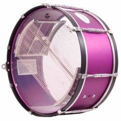 Comprar Tambor Arahal 35,6 Ø X 16 cm aluminio violeta con soporte-NPDrums