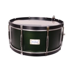 Prueba Tambor Arahal 35,6 Ø X 16 cm aluminio verde-NPDrums