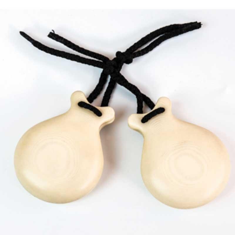 CASTANETS IVORY FIBER WITHOUT BEAK NO. 8