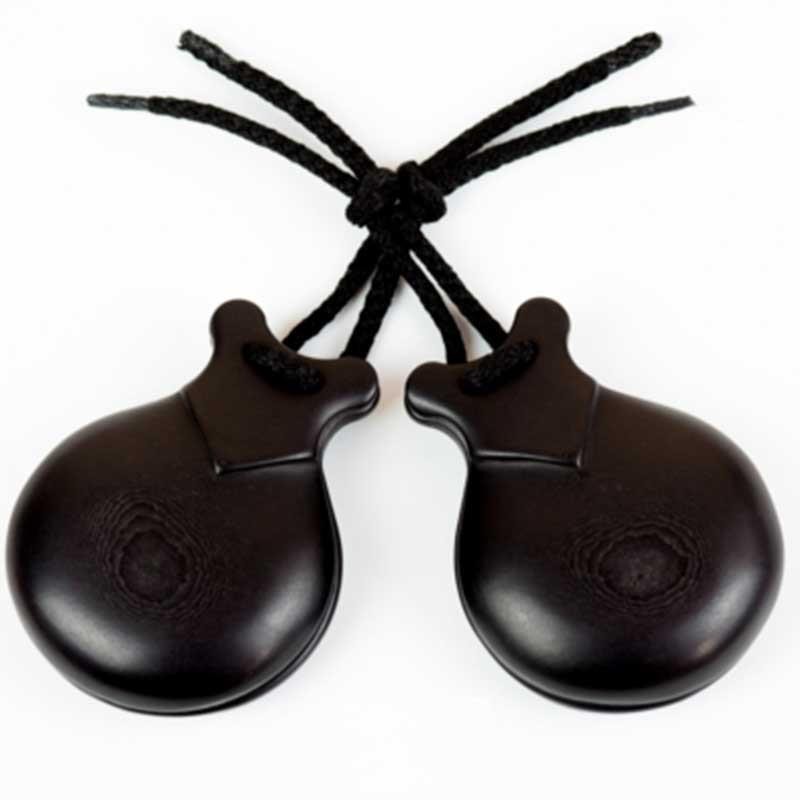 CASTANETS BLACK IVORY FIBER NO. 6