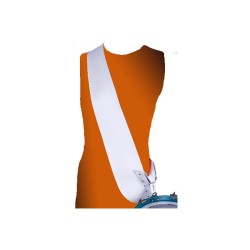 ALÇA DE OMBRO DE REGULAÇÃO BRANCA LONGA