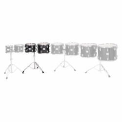 SET TOMS CONCIERTO 30,5 Ø & 25,4 Ø NEGRO CON SOPORTE