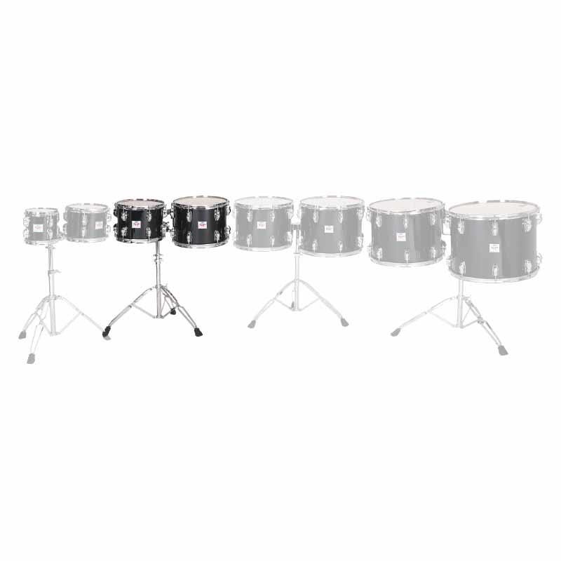 SET TOMS CONCERT 30,5 Ø & 25,4 Ø NOIR AVEC SUPPORT