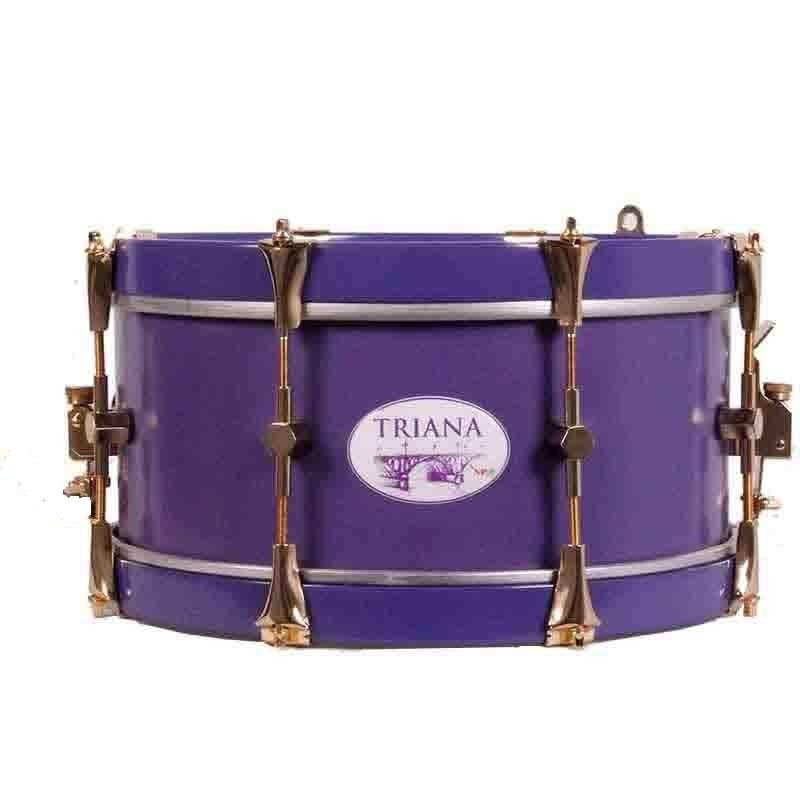 SAYÓN TRIANA GOLD DRUM 14" Ø X 16 CM PURPLE HOOPS PURPLE