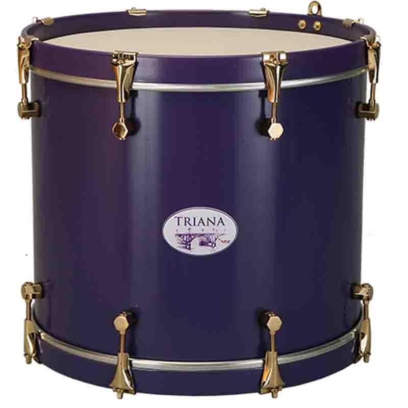 TIMBAL SAYÓN TRIANA GOLD 40,6 Ø X 34 CM PURPLE EARRINGS PURPLE