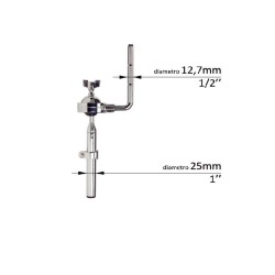Brazo Timbalrotura NP 12,7 MM.