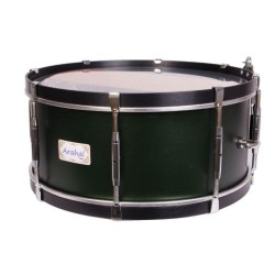 Prueba Tambor Arahal 35,6 Ø X 16 cm aluminio verde-NPDrums