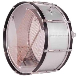 Prueba el Tambor Arahal 35,6 Ø X 16 cm aluminio plata-NPDrums