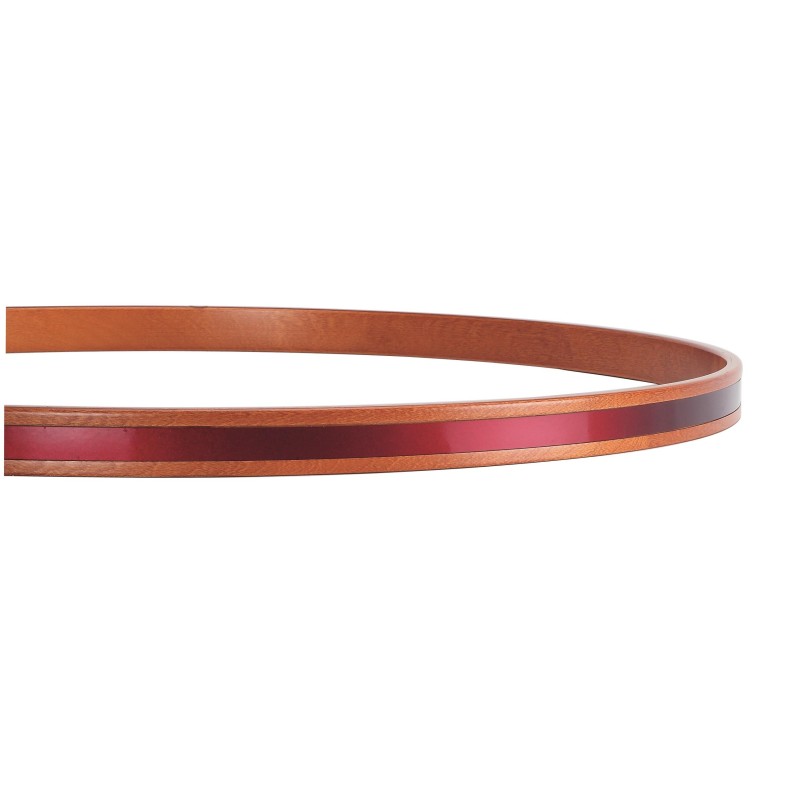 WOOD RING BASS DRUM 45,7 Ø X 3.0 CM WALNUT GROOVE