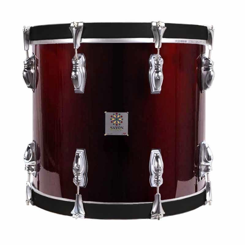 Buy Timbal Pasión del Sur crome 40,6 Ø X 34 cm wine red-NPDrums