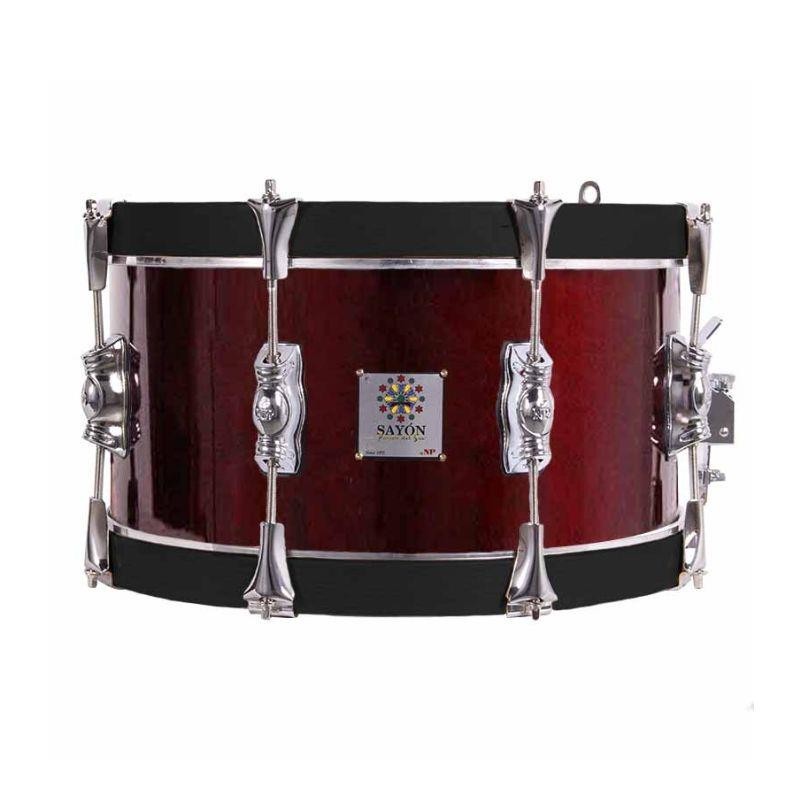 Prueba el auténtico Tambor Pasión del Sur crome 35,6 Ø X 18 cm rojo vino-NPDrums