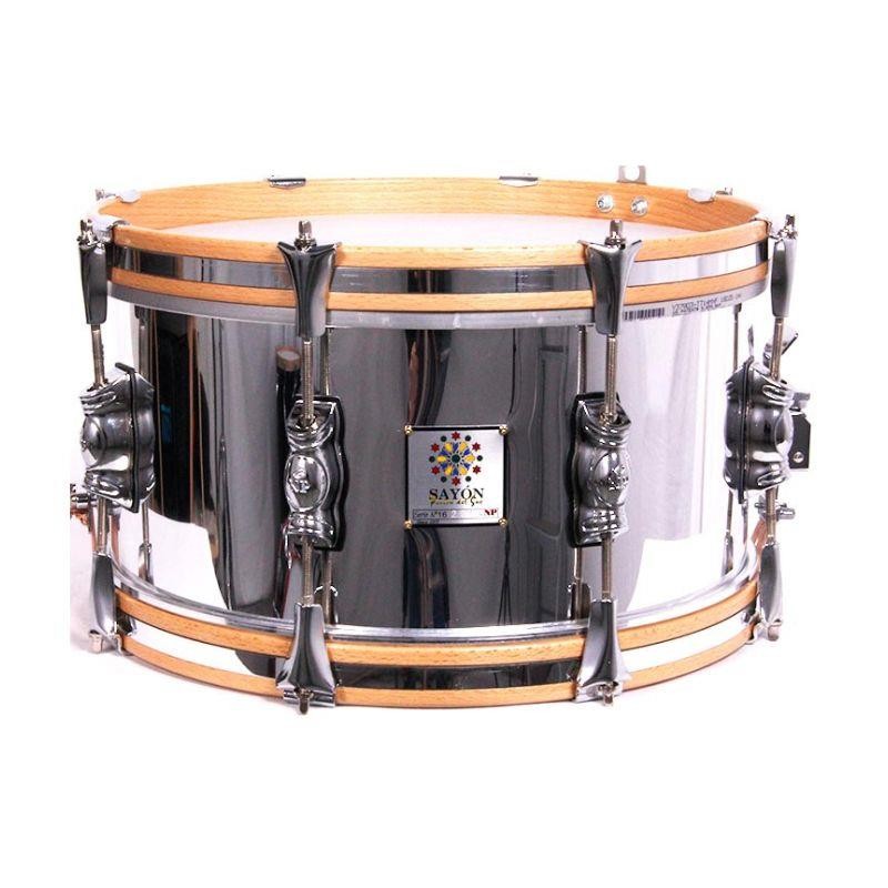Probieren Sie die authentische Passion of the South Crome Drum 35,6 Ø X 18 cm Silber-NPDrums