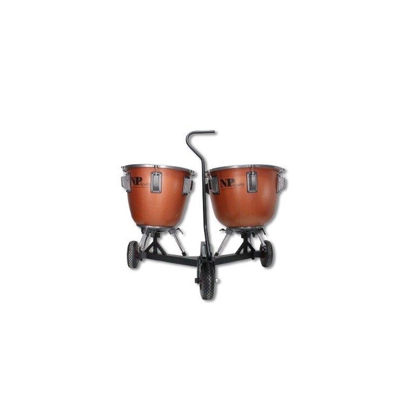 TROLLEY WITH STREET TIMPANI 23" 26" COMPLETE
