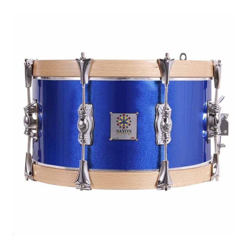 Experimente o autêntico Tambor Paixão do Crome Sul 35,6 Ø X 18 cm azul-NPDrums