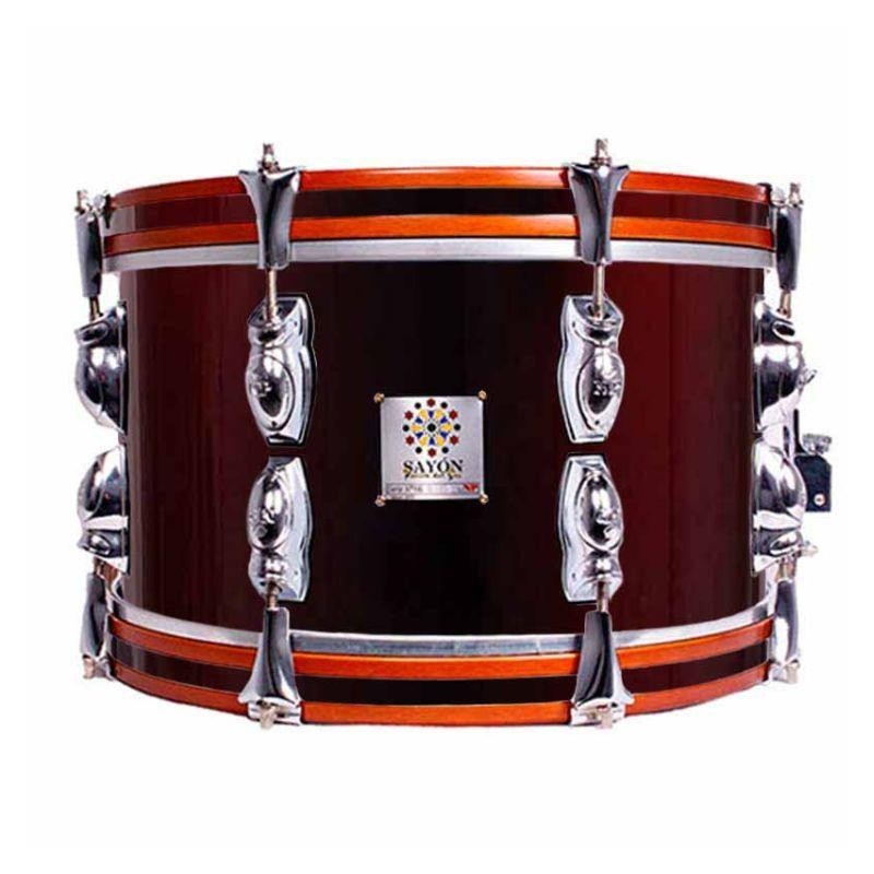 Procurez-vous le Southern Passion Tambour crome 35,6 Ø X 21 cm vin rouge-NPDrums