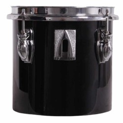 TOM MARCHIN CROME 20,3 Ø X 20 CM NEGRO AROS METÁLICOS