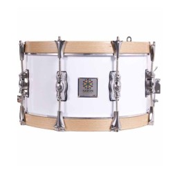 Prueba el auténtico Tambor Pasión del Sur crome 35,6 Ø X 18 cm blanco-NPDrums