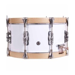 Prueba el auténtico Tambor Pasión del Sur crome 35,6 Ø X 18 cm blanco-NPDrums
