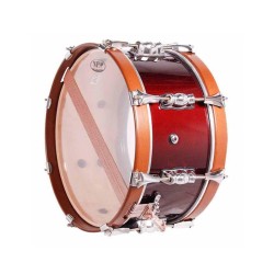 Procurez-vous le Tambour Southern Passion crome 35,6 Ø X 16 cm vin rouge-NPDrums