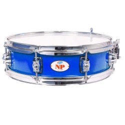 Caixa de madeira marchante 33,0 Ø X 09 cm jeans azul-np drums