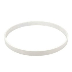 ROCIERO WOOD DRUM RING 14" Ø X 3.0 CM WHITE