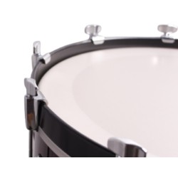 Bombo cámara crome 50,8 Ø x 50 cm en negro con soporte-NP Drums