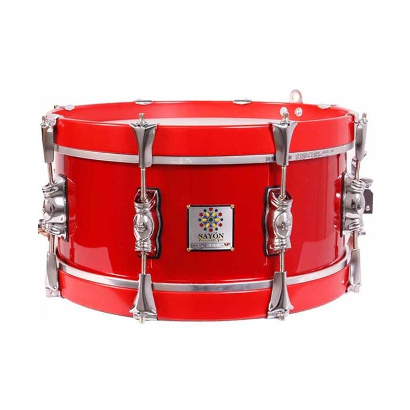 Obtenha o crome Southern Passion Drum 35.6 Ø X 16 cm vermelho cereja - NPDrums