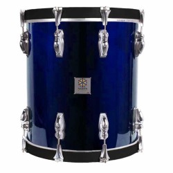 Obtenir le Timbal Pasión del Sur crome 38,1 Ø X 34 cm bleu-NPDrums