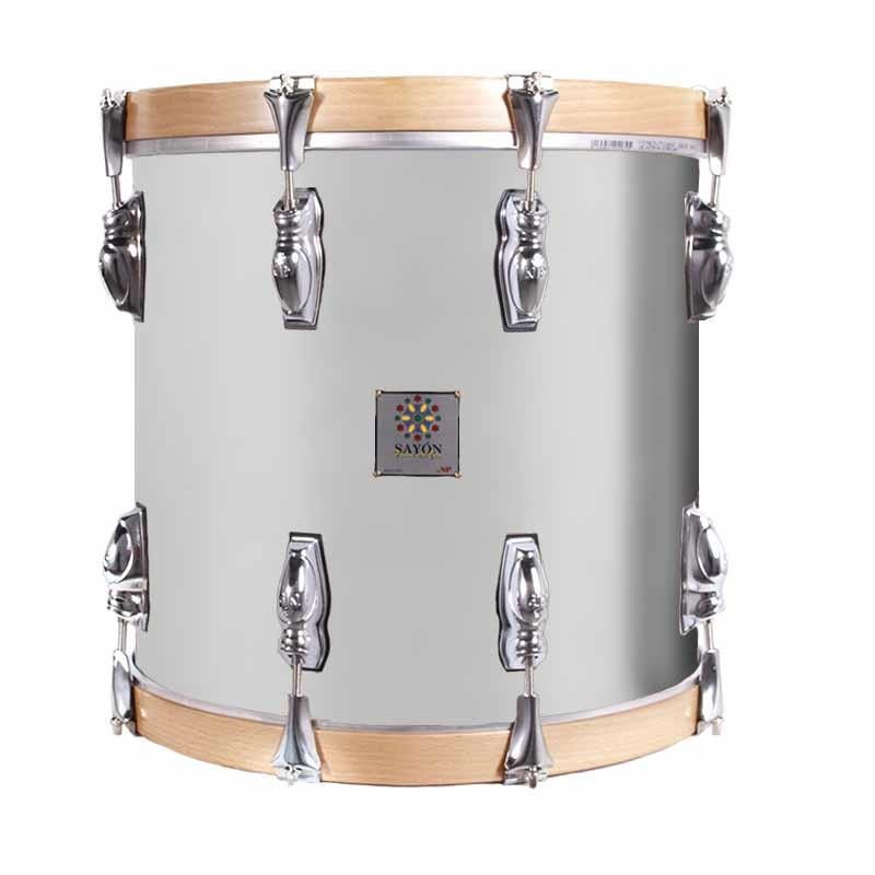 Get the Timbal Pasión del Sur crome 38,1 Ø X 34 cm silver-NPDrums