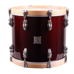 Compra el Timbal Pasión del Sur crome 40,6 Ø X 34 cm rojo vino con aros nogal-NPDrums