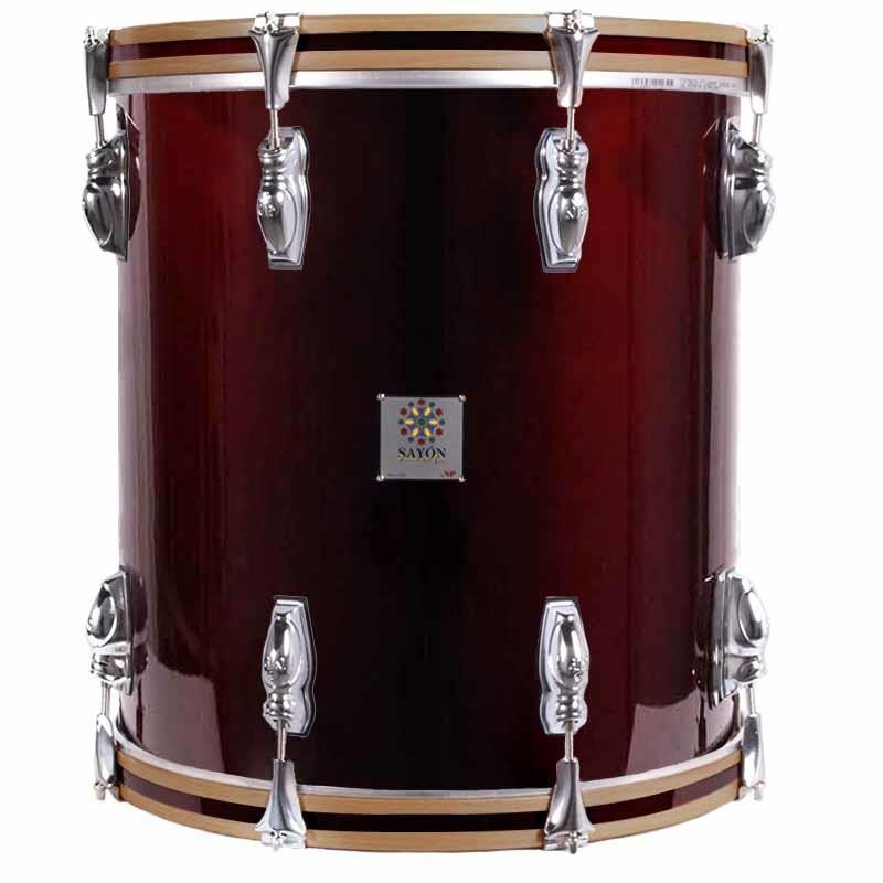 Buy the Timbal Pasión del Sur crome 40,6 Ø X 44 cm wine red-NPDrums