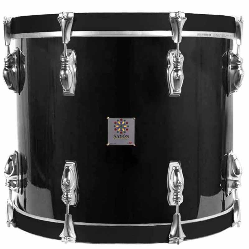 Buy the Timbal Pasión del Sur crome 45,7 Ø X 34 cm black-NPDrums