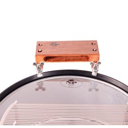 Acheter Arahal Tambour 35,6 Ø X 16 cm violet aluminium avec support-NPDrums