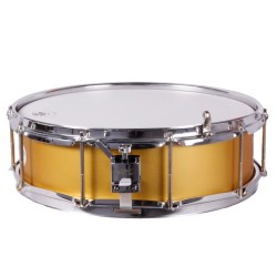 Prueba nuestra caja de banda 35,6 Ø X 09 cm aluminio oro-NPDrums