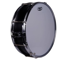 Prueba nuestra caja de banda 35,6 Ø X 09 cm aluminio negro-NPDrums