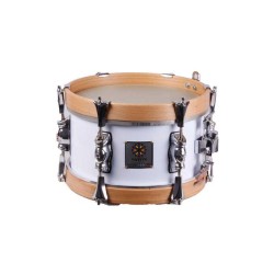 Holen Sie sich die Leidenschaft der South Crome Drum 10" X 14 cm weiß-NPDrums