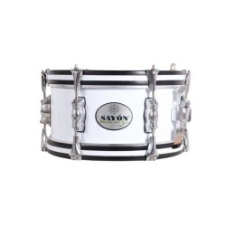 Obtenha a Paixão do Tambor Crome Sul 12" X 14 cm branco-NPDrums