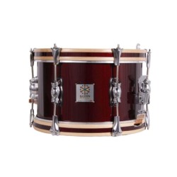 Obtenha o Tambor de Paixão do Sul 12" X 18 cm Vinho Tinto-NPDrums
