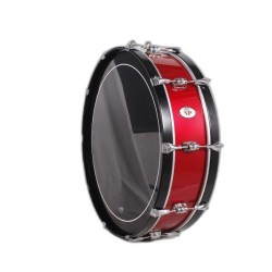 MARCHA BOMBO CROME LA SIMPLEX 60.9 Ø X 14 CM CHERRY RED SMOOTH GRAPHITE SIDES