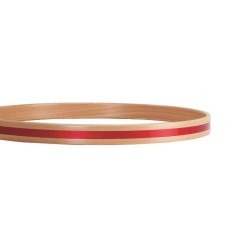 ARO MADERA BATERIA 45.7 Ø X 4.0 CM NATURAL RANURA