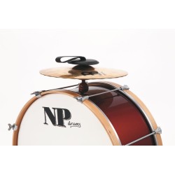 Bombo de Charanga 40,6 Ø X 20 cm vino ligero y comodo-NPdrums