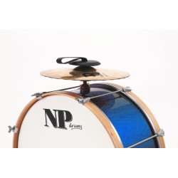 Bombo de Charanga 40,6 Ø X 20 cm azul ligero y comodo-NPdrums