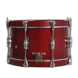 Paixão do tambor cromado sul 35,6 Ø X 20 cm mogno-NPDrums