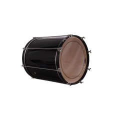 TIMBAL COFRADÍA REGLAMENTO 40,6 Ø X 44 CM NEGRO AROS GRAFITO LISO