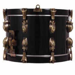 Obtenha o tambor velho Pasión del Sur 35,6 Ø X 22 cm preto-NPDrums