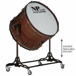 Bombo cámara old 50,8 Ø x 50 cm Nogal con soporte-NPDrums