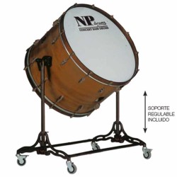 Bombo cámara old 55,9 Ø x 50 cm Miel con soporte-NPDrums