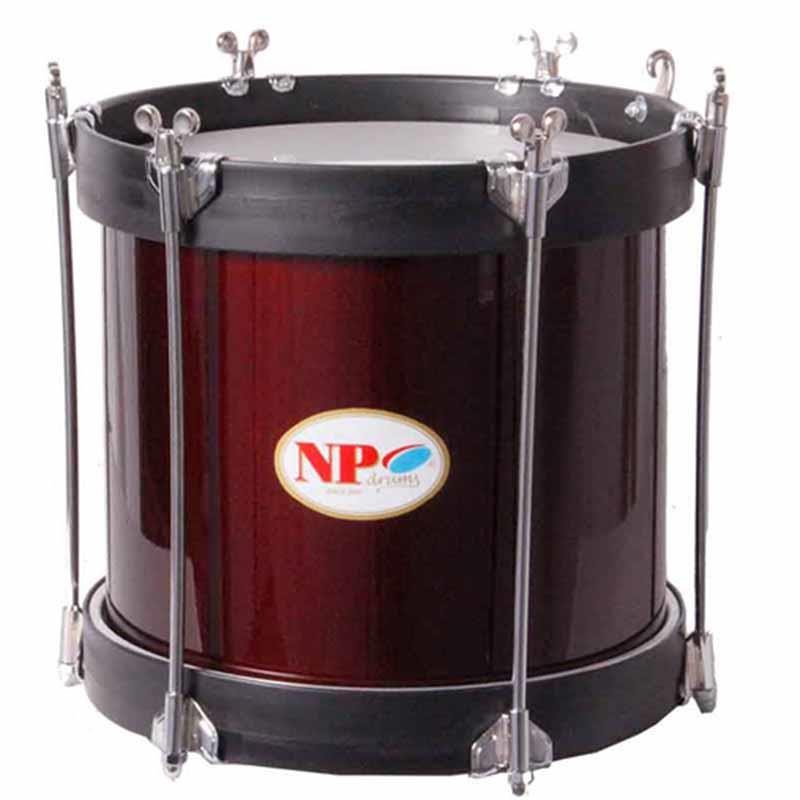 CHILDREN'S BROTHERHOOD TIMPANI 25.4 Ø X 21 CM WINE RED SMOOTH GRAPHITE HOOPS
