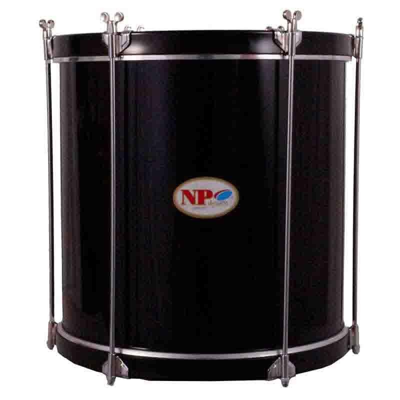 TIMBAL COFRADÍA REGLAMENTO 38,1 Ø X 35 CM NEGRO AROS NEGRO LISO