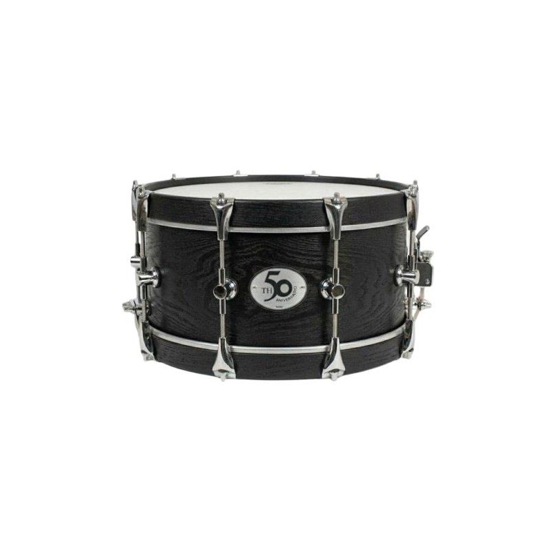 SAYÓN DRUM 50TH WOOD CROME 35,6 Ø X 16 CM JET HOOPS